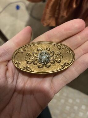 Vintage Max Factor lipstick mirror compact